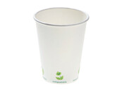 Kaffeebecher mit Bio-Aufdruck 300ml/12oz,  90 mm